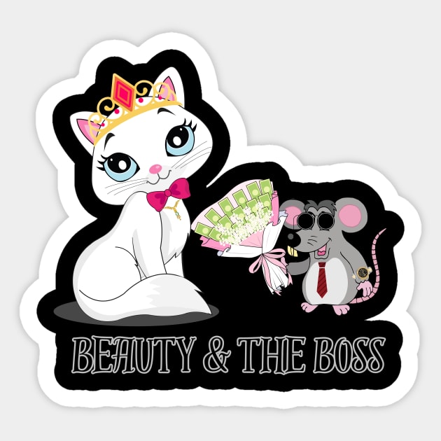 Beauty & The Boss Sticker by ERProduction